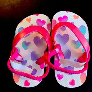 Super Cute New Baby Flip Flops Size 4/5